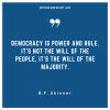 democracy power and rule Skinner